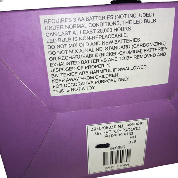 Light-up Halloween  Table top Pumpkin Man - Picture 9 of 10